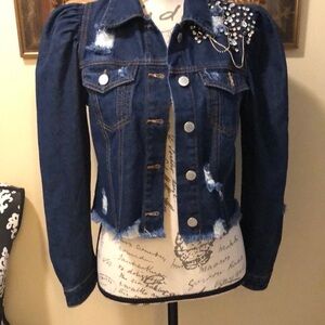 Embellished Denim Jacket